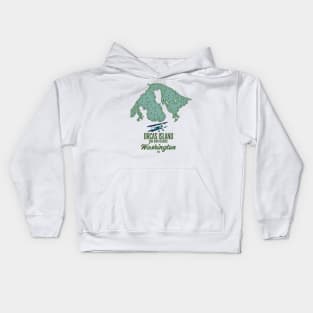 Orcas Island, Washington, USA Kids Hoodie